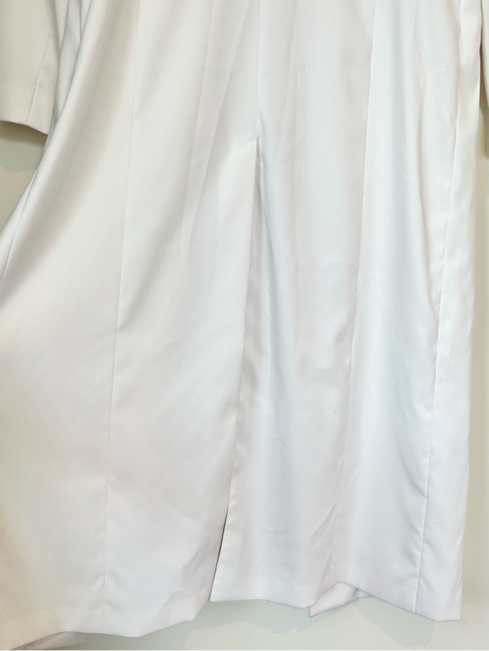 Terry Lewis Classic Luxuries White Longline Duster Coat - Size: Medium - Picture 6 of 7